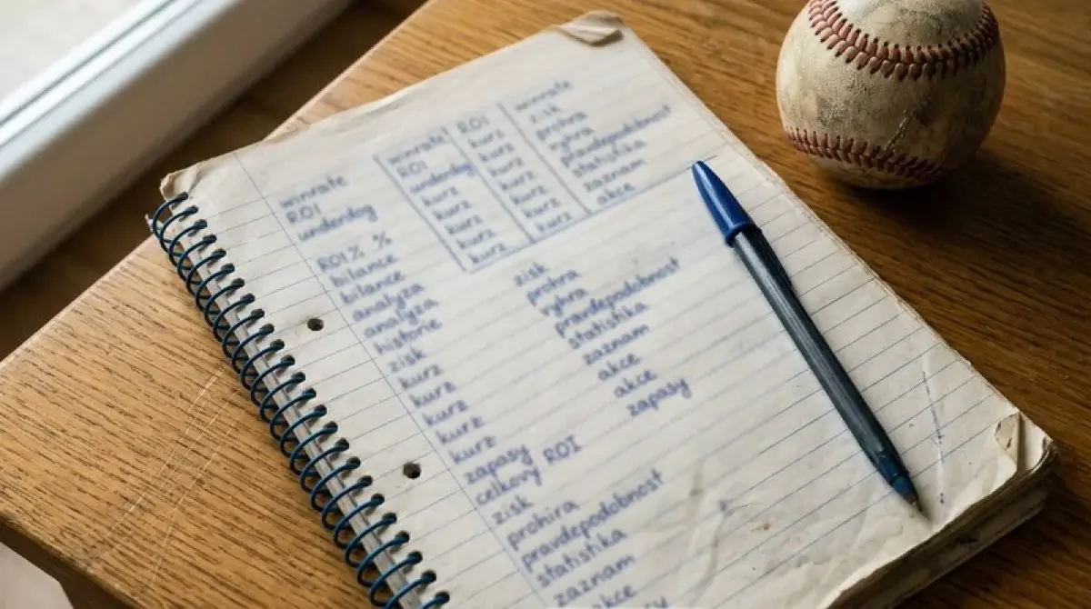 Sázkař plánující rozdělení bankrollu na jednotky pro MLB sezónu