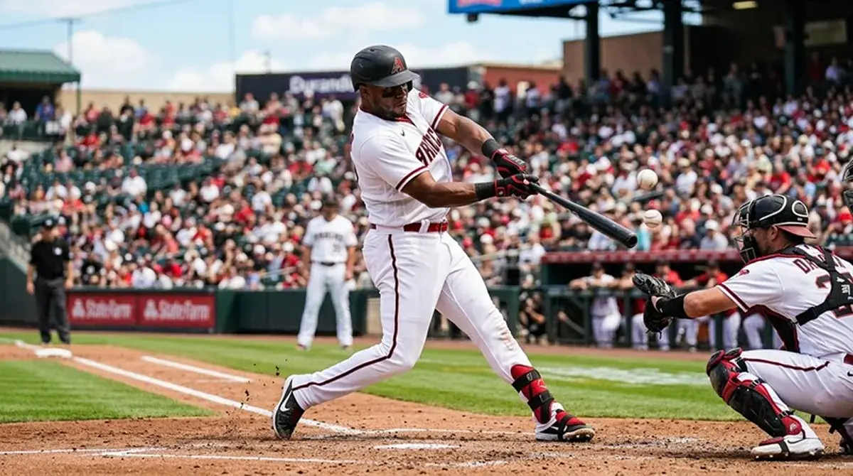 MLB designated hitter v dramatické pálkařské pozici