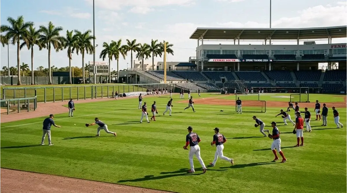MLB spring training stadion v jarní přípravě na sezónu