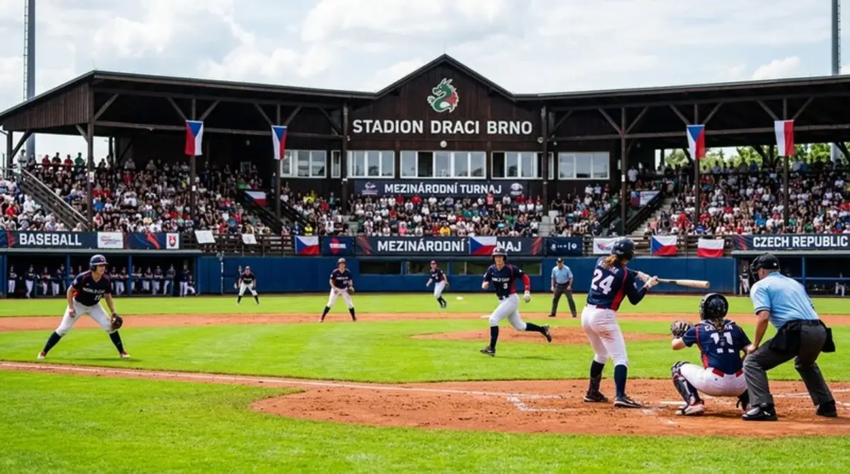 Mezinárodní turnaj ženského baseballu jako součást kontextu Extraligy